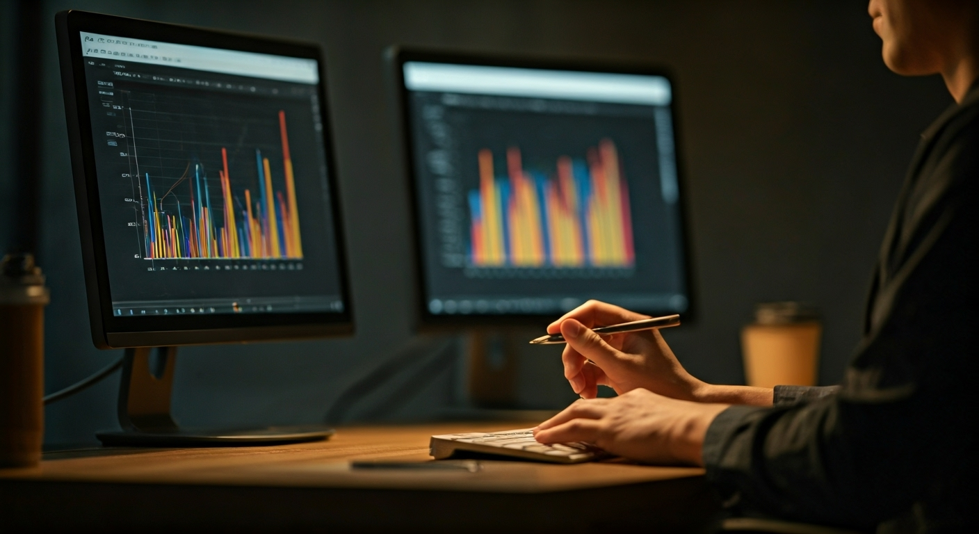 Digital marketer with keyword analytics