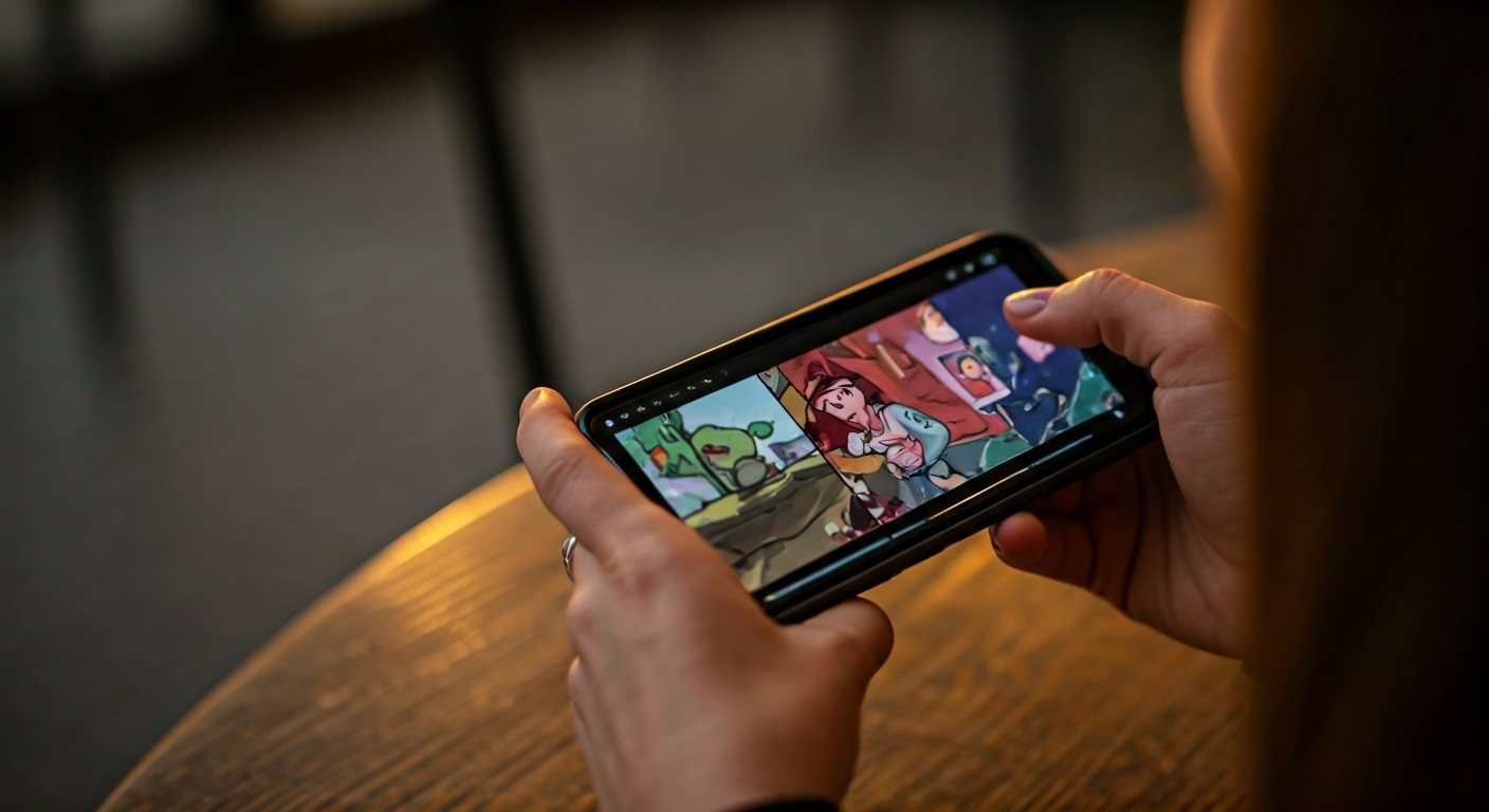 Mobile video editing outdoors