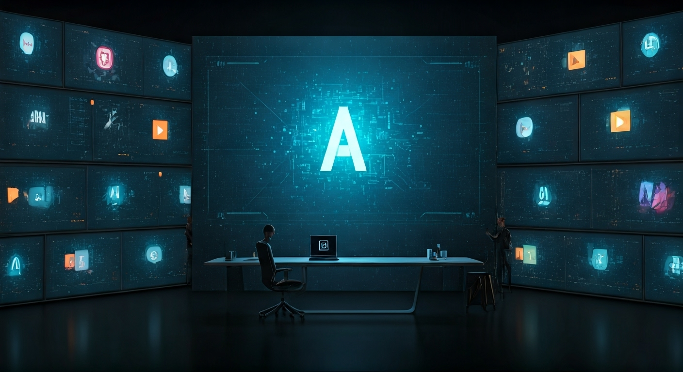 AI video creator workspace