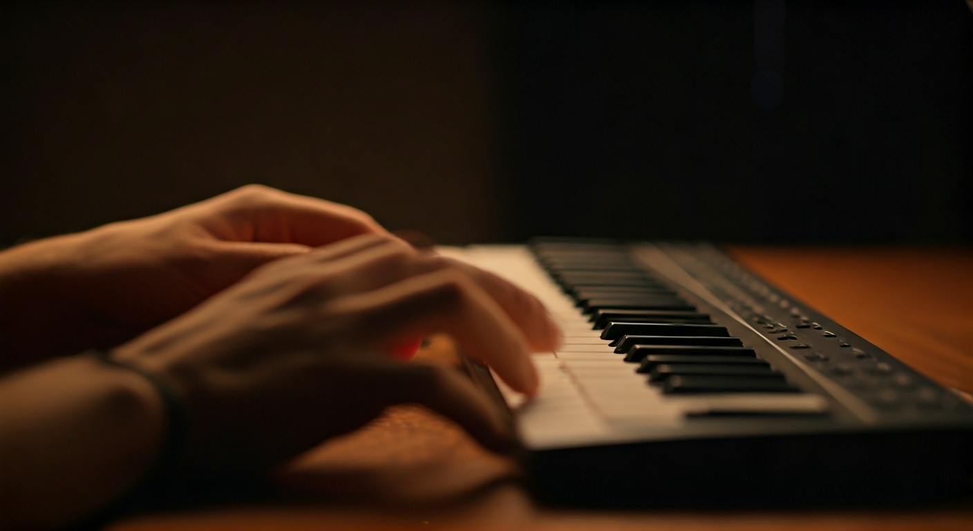 Customizing lyric video with AI