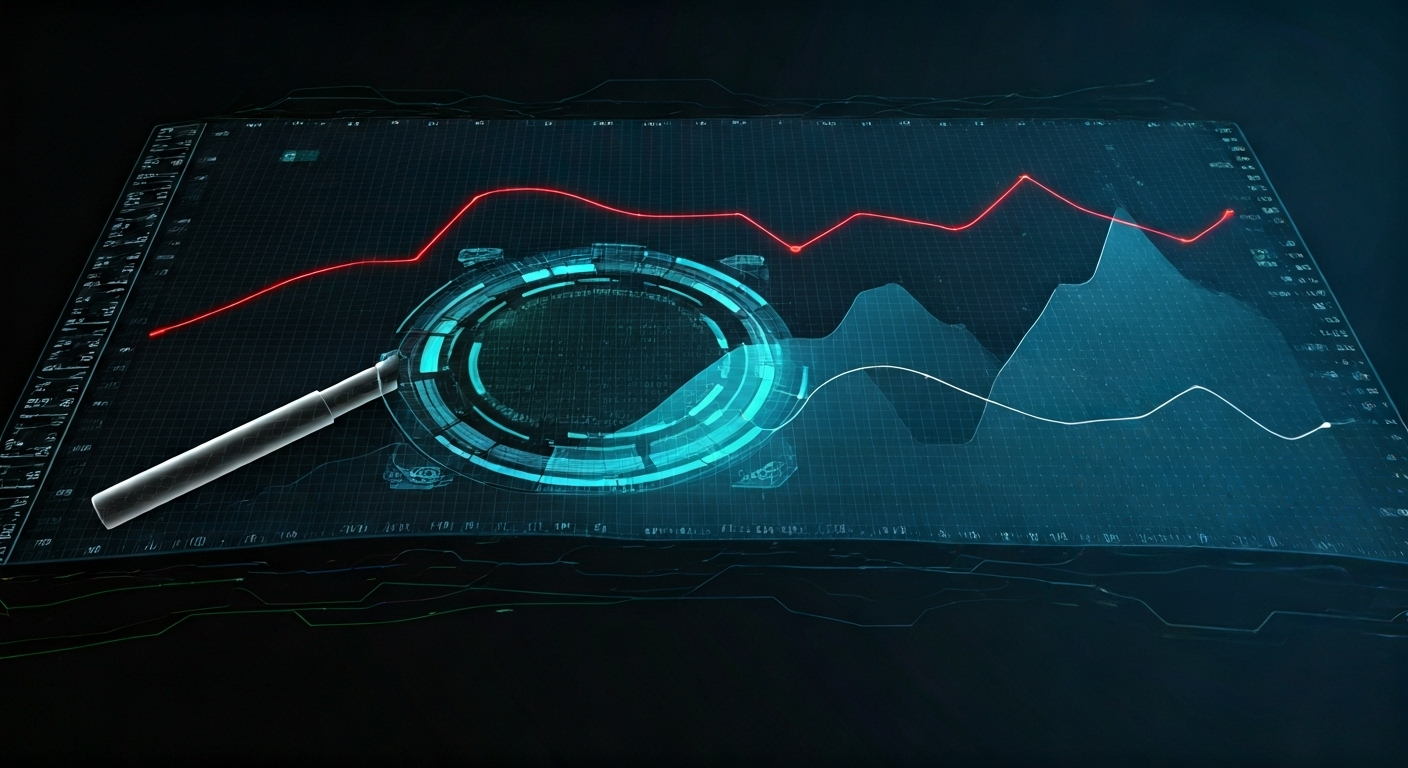futuristic keyword trend interface