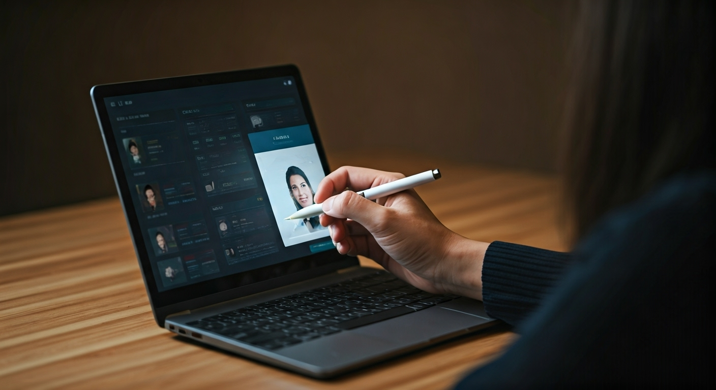 AI personalization dashboard art