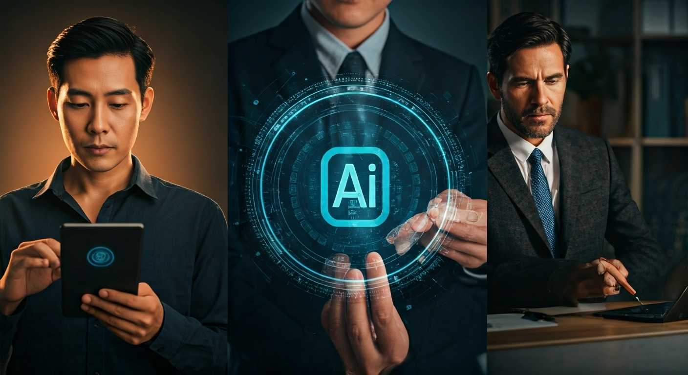 Industry professionals using AI