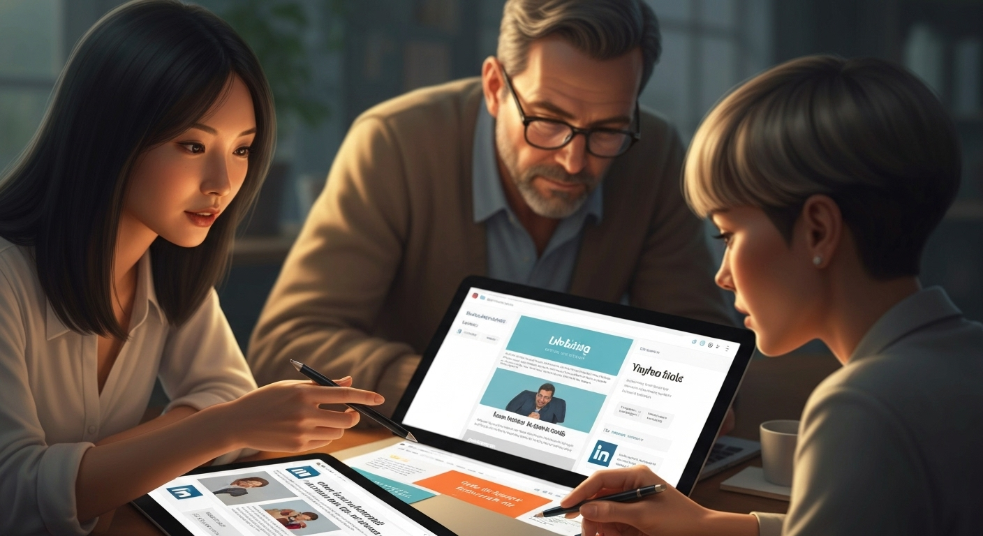 Creating LinkedIn content