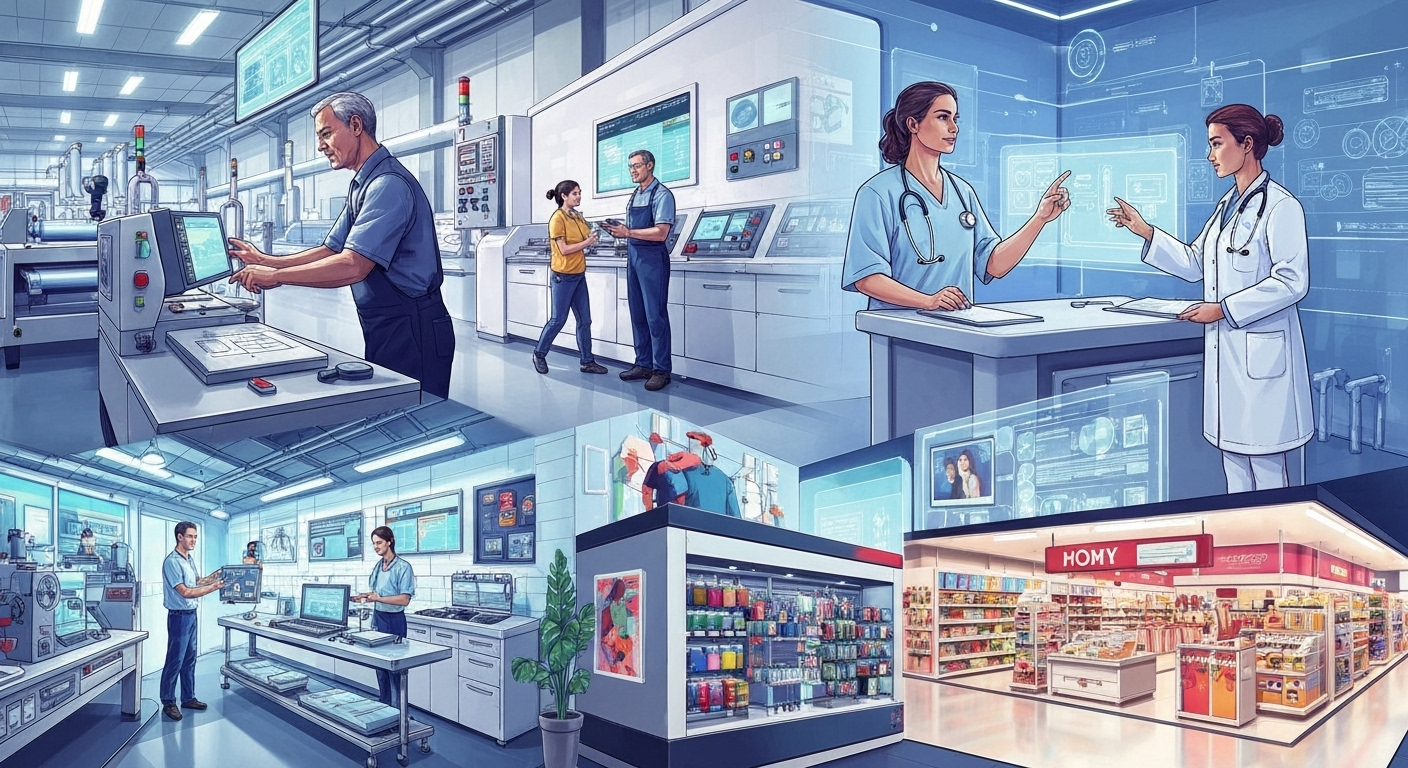 industries linked by edge AI