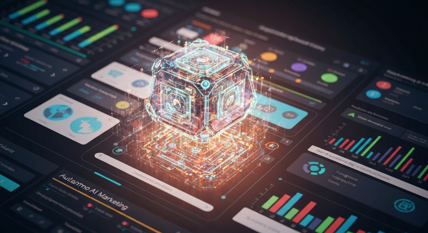 Autonomous AI agent optimizing marketing
