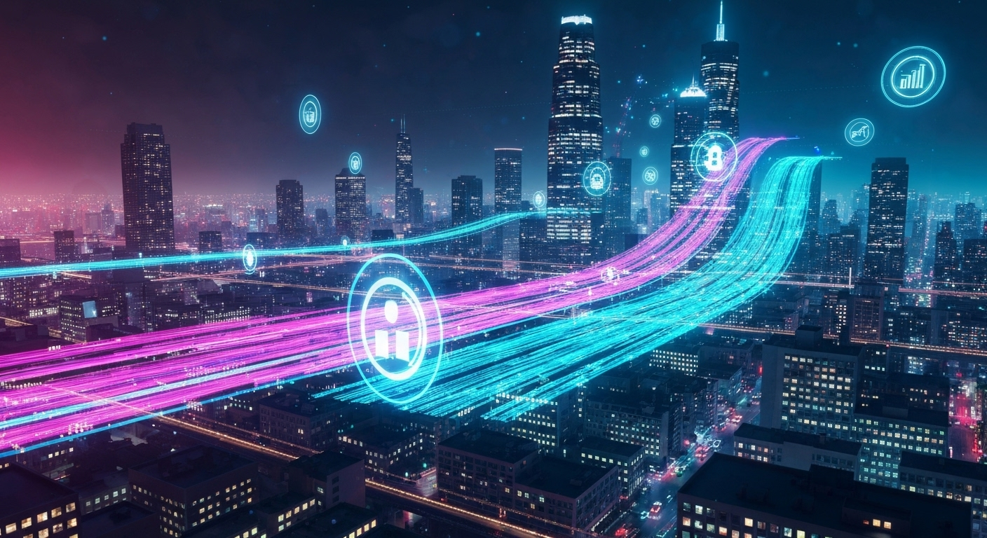 AI analyzing brand metrics art