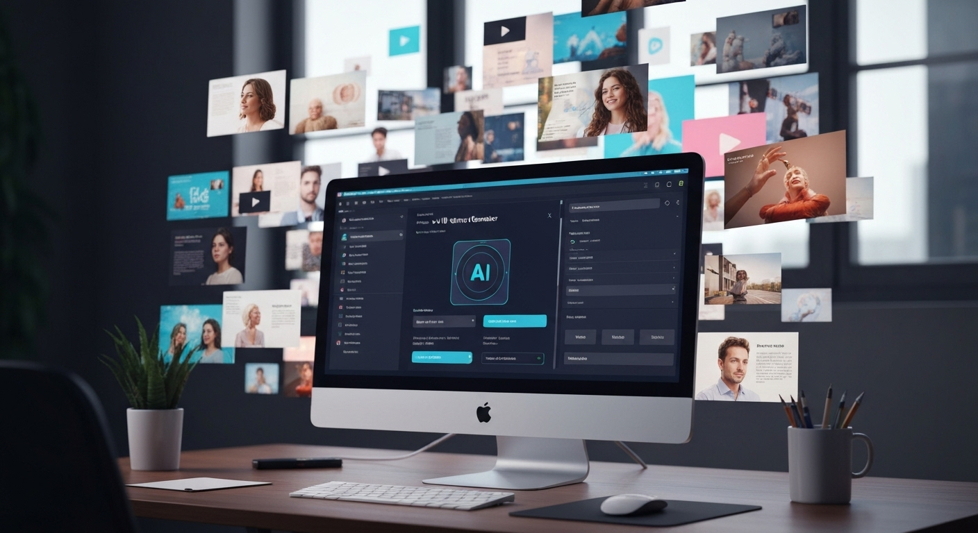 AI video generator digital workspace