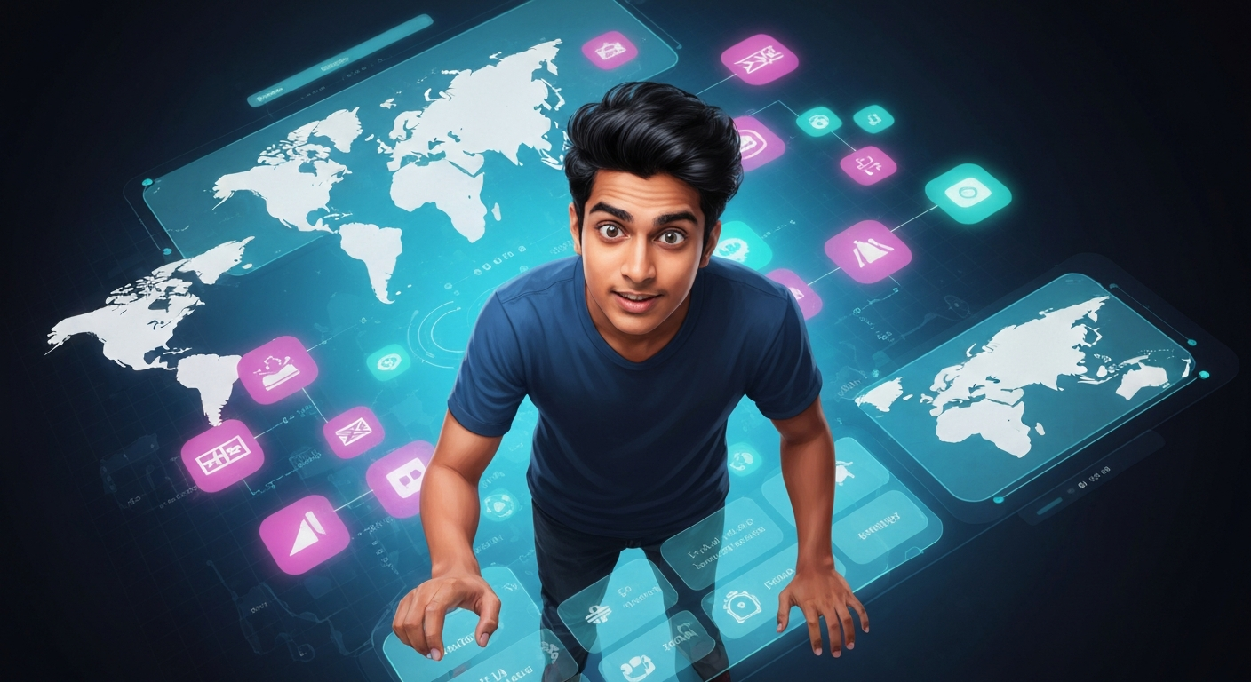 Learner exploring global languages