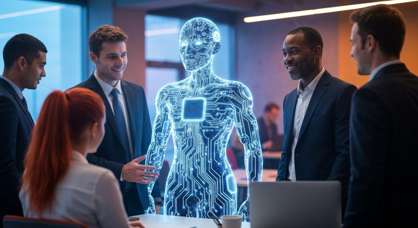 trustworthy AI agent with business team