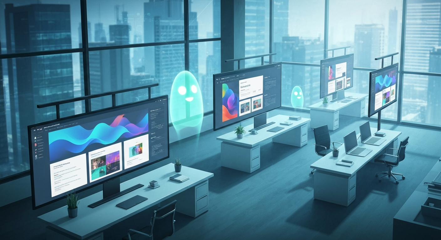 AI transforming slides dynamically