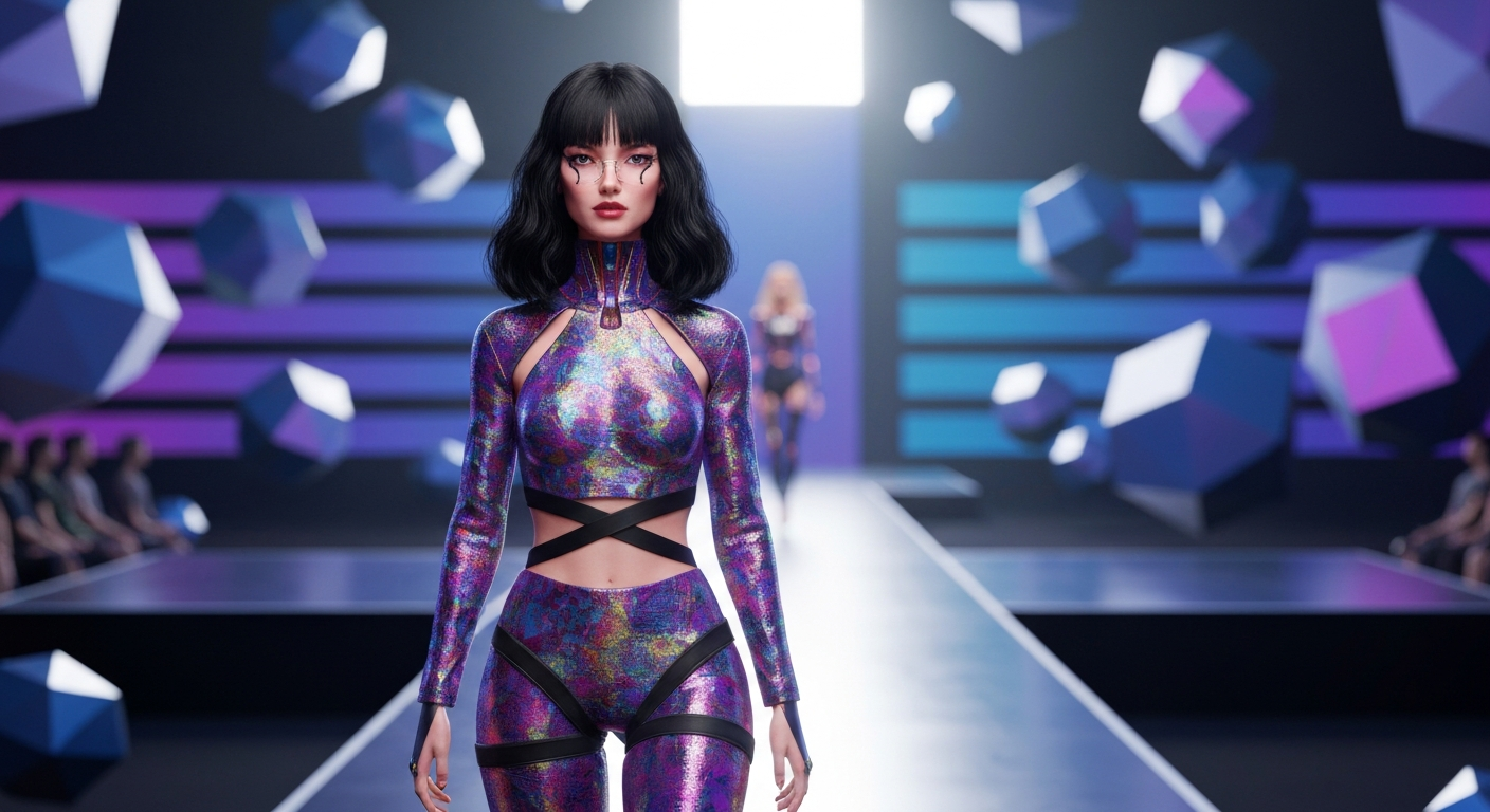 ai generated virtual fashion model