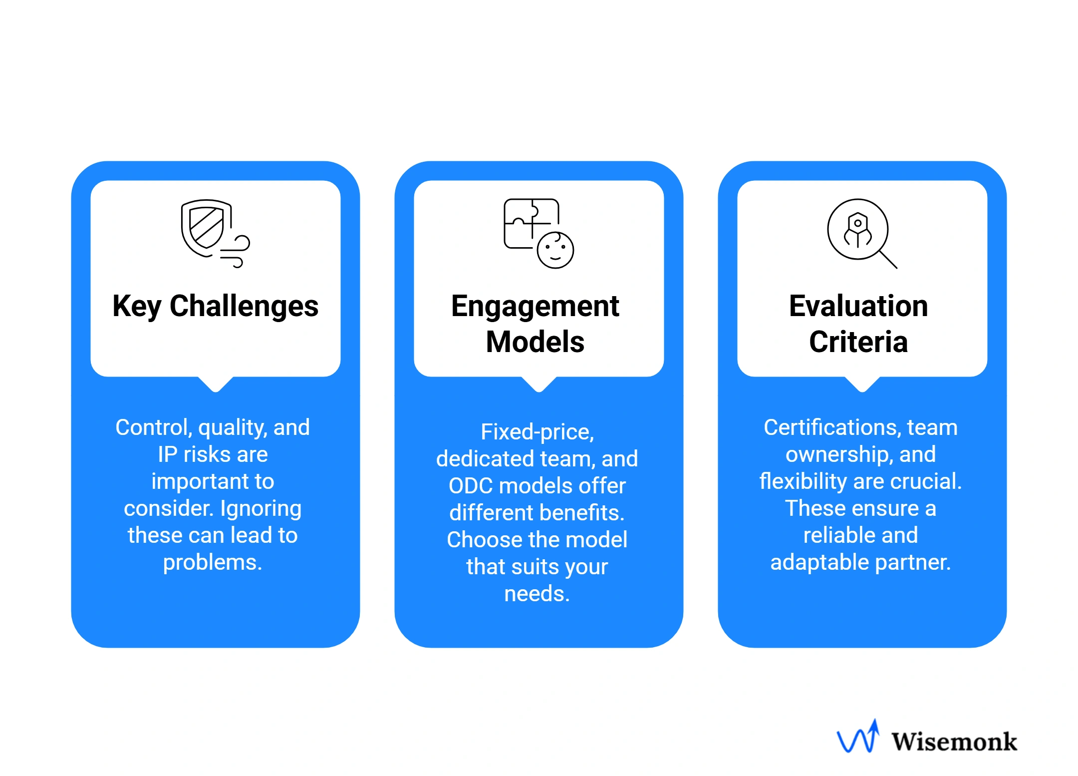 Key challenges of using an offshore development partner