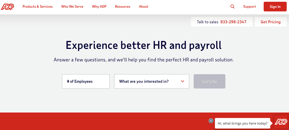ADP Workforce Now offers comprehensive HR and payroll solutions with customizable features for businesses of all sizes.