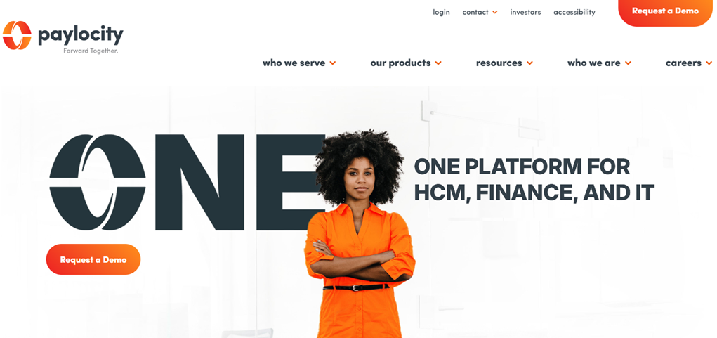 Paylocity unifies HR, payroll, finance, and IT on one intuitive platform for streamlined business management.