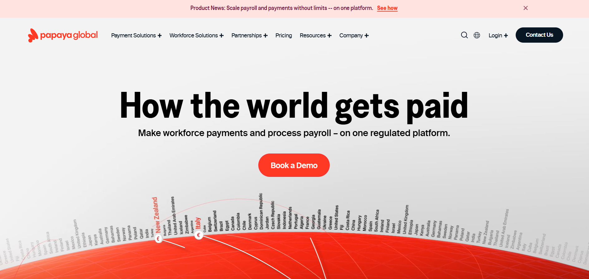 Papaya Global streamlines workforce payments and payroll processing worldwide on a single regulated platform.