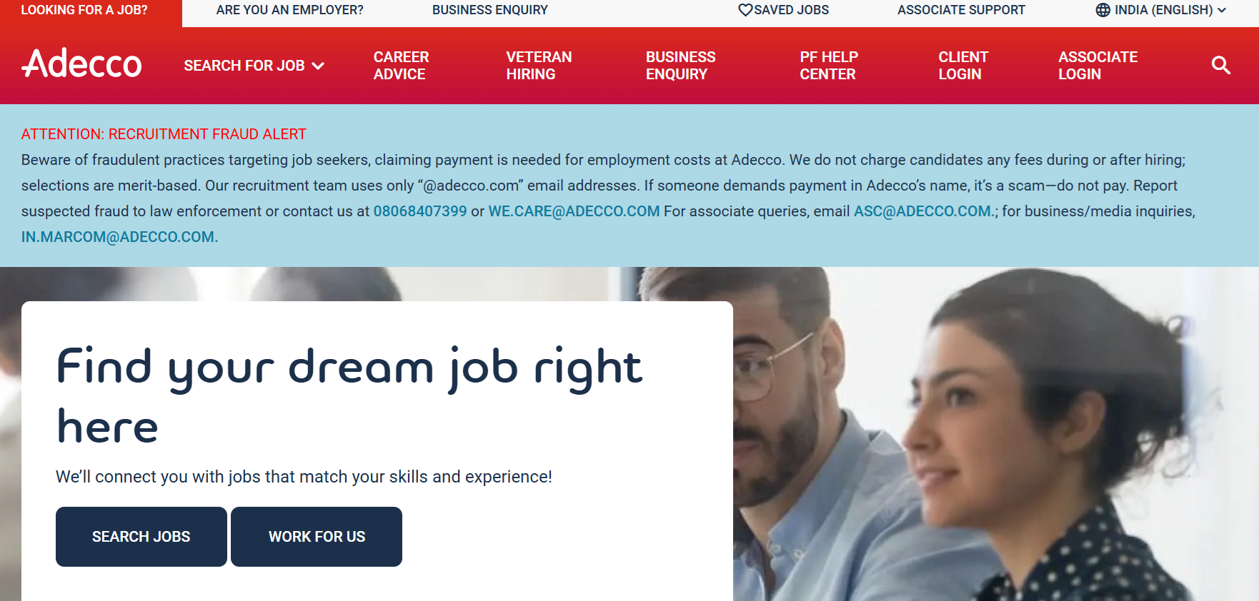 Adecco India: Find Your Dream Job Right Here.