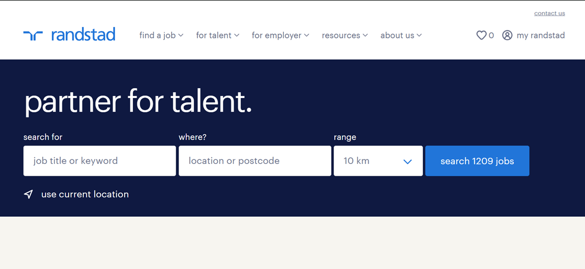 Find your next career opportunity with Randstad, a trusted recruitment partner connecting top talent with leading employers