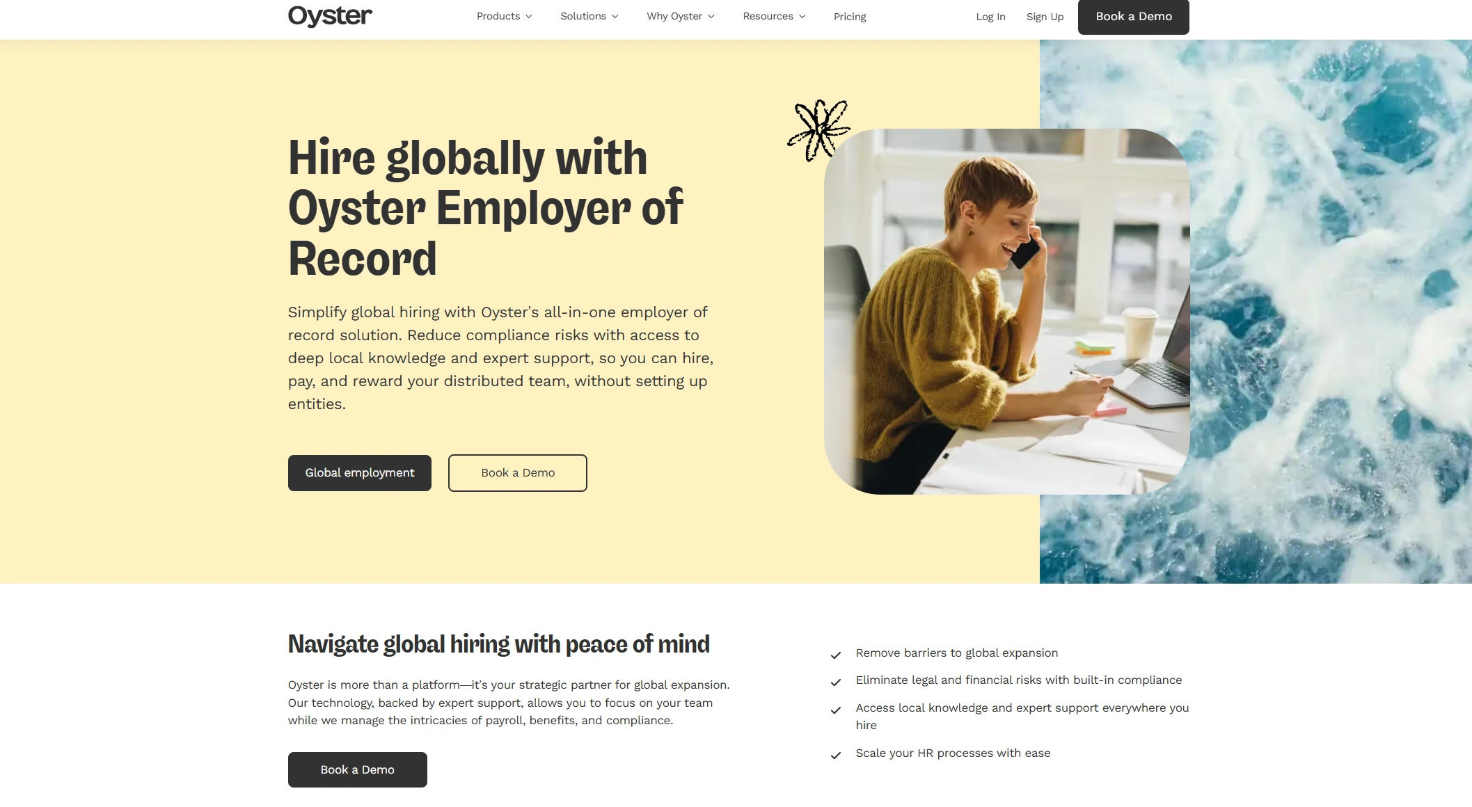 Oyster helps businesses hire and manage talent in 180+ countries with EOR services, contractor management, payroll, benefits, and compliance expertise.