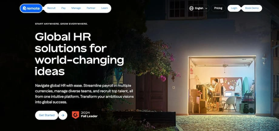 Remote offers global HR solutions with streamlined payroll, diverse team management, and top talent recruitment through one intuitive platform.