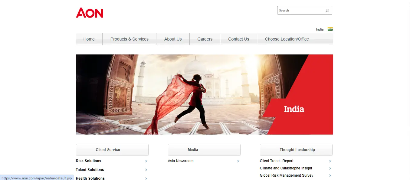 Aon Hewitt HR services, specializing in benefits, compensation, and HR analytics with a global-local expertise blend.