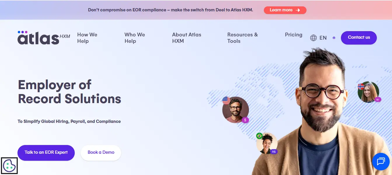 Direct Employer of Record platform offering standardized global employment operations