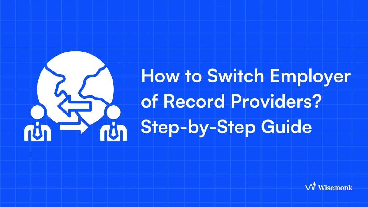 How to switch employer of record