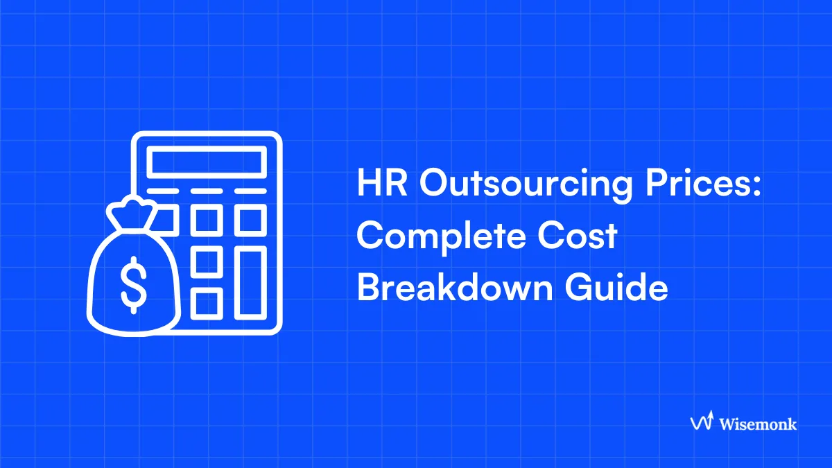 HR Outsourcing Prices: