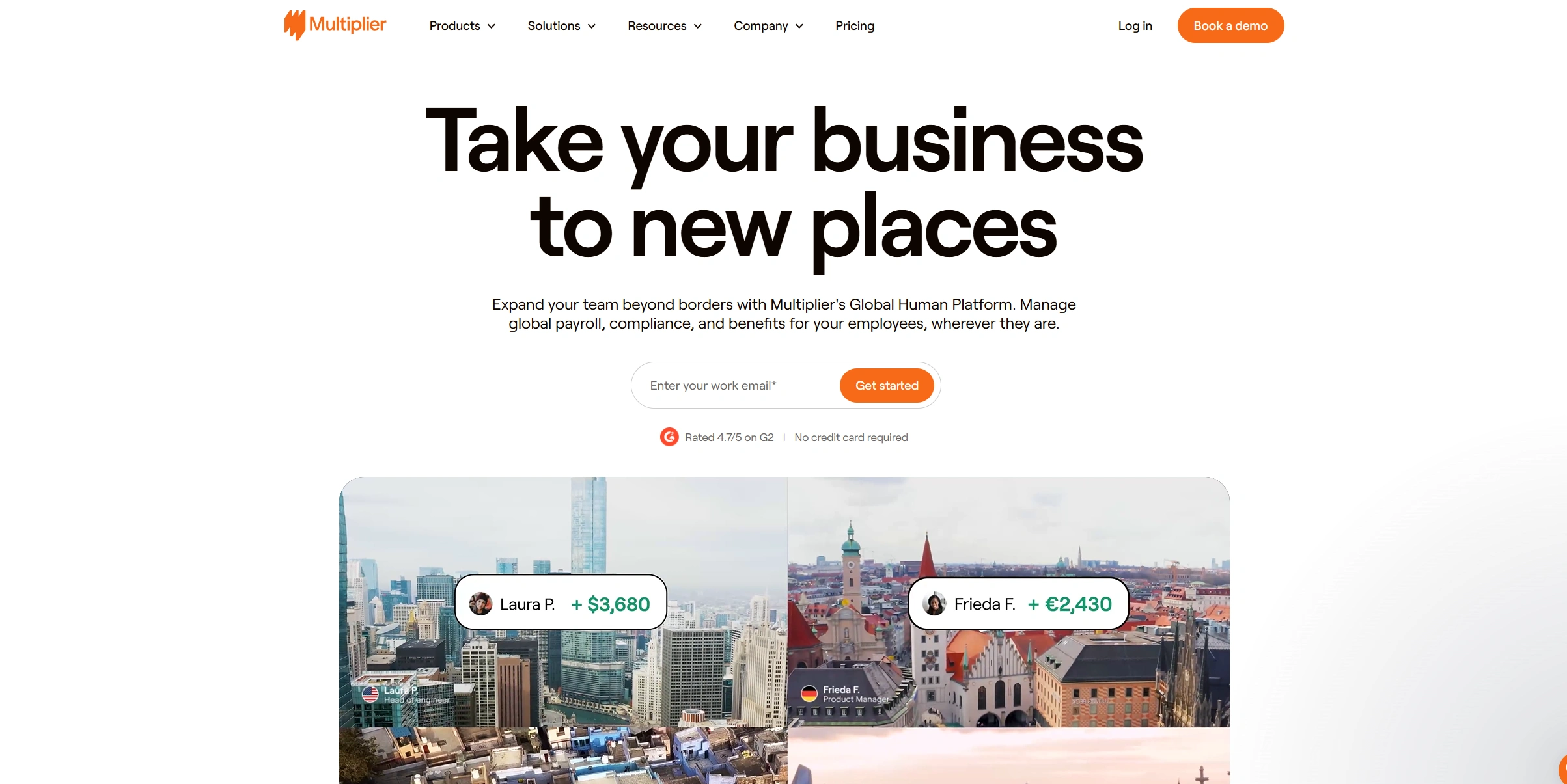 Multiplier EOR platform for Asia-Pacific global hiring and payroll
