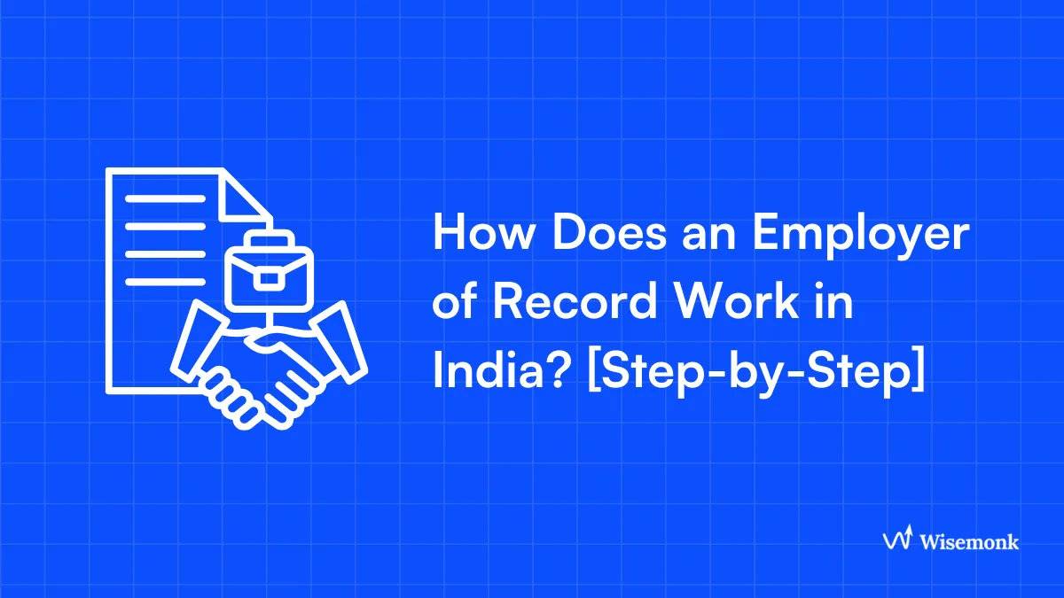 how eor works in india