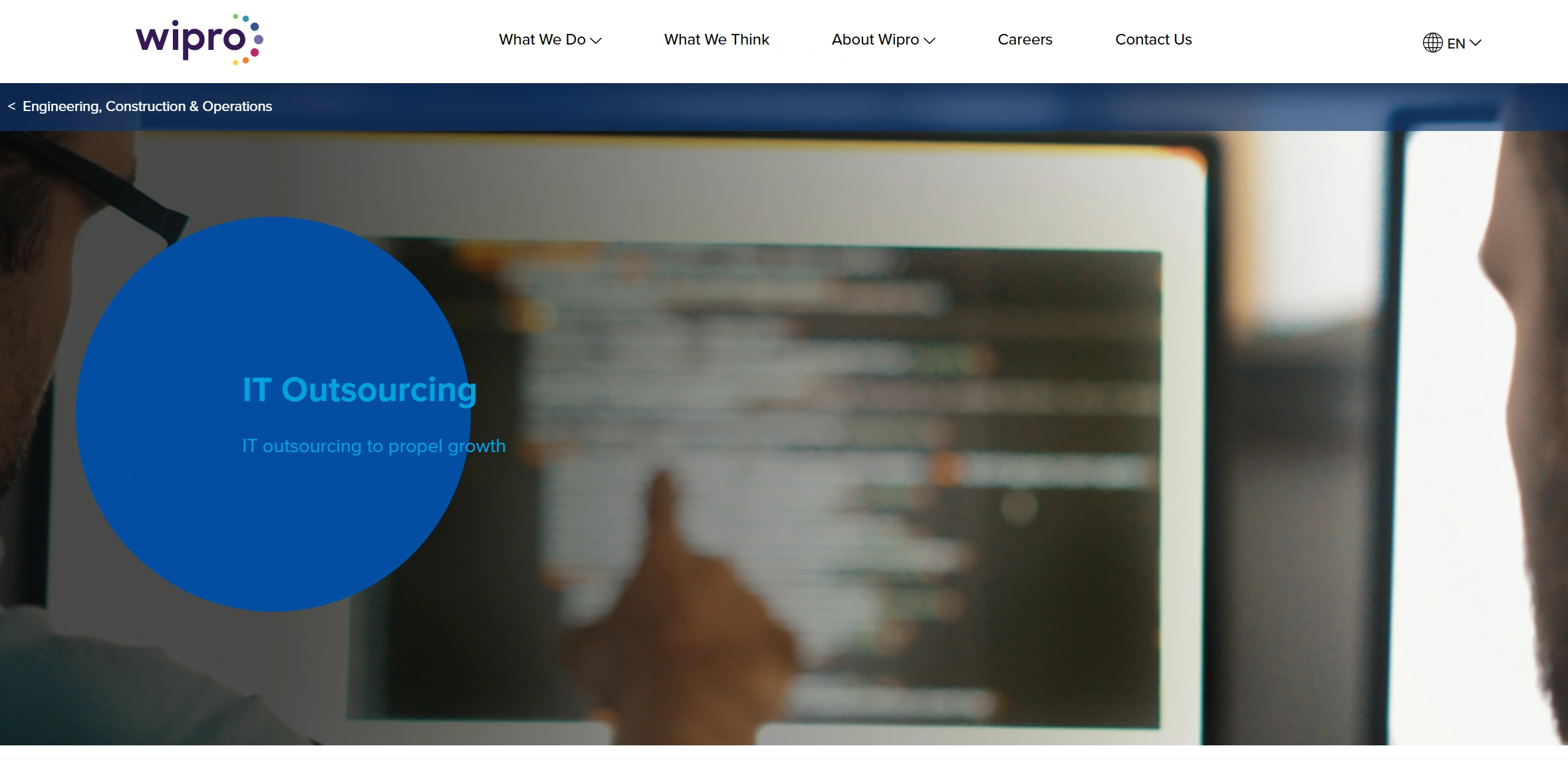 Wipro uses artificial intelligence and automation to drive operational efficiency for global enterprise clients.
