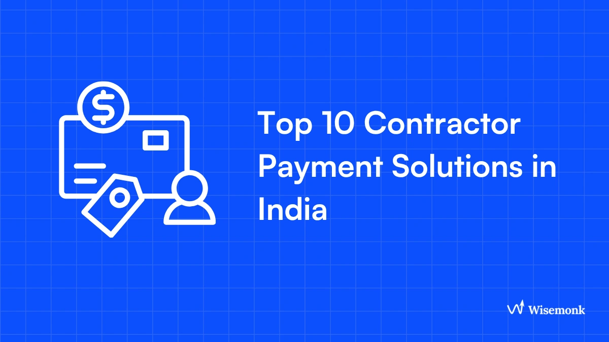 Contractor Payment Solutions in India