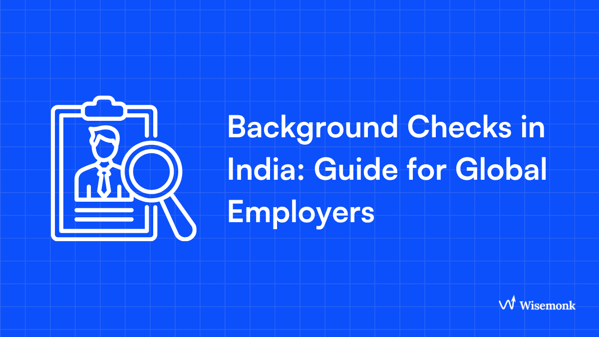 Background Checks in India\