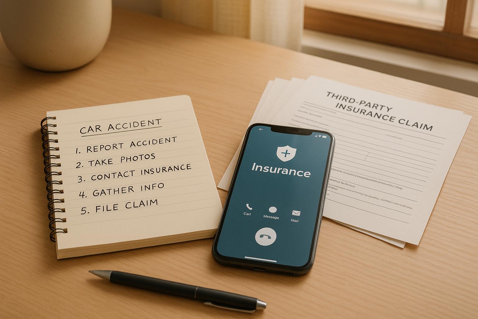 5 Steps for Filing a Third-Party Insurance Claim