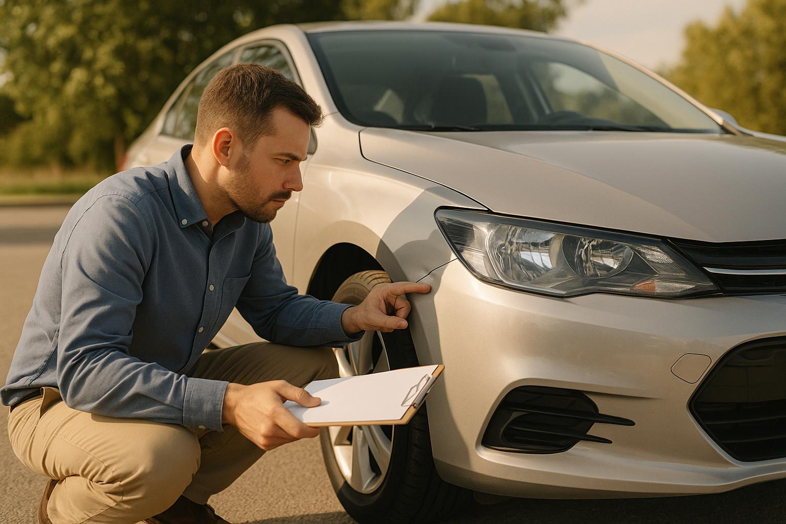 Vehicle Damage Inspection Checklist