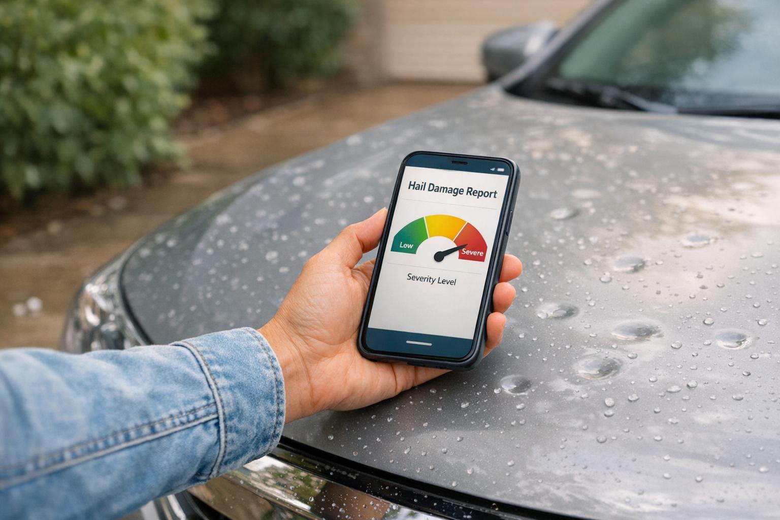 Hail Damage Severity Checker