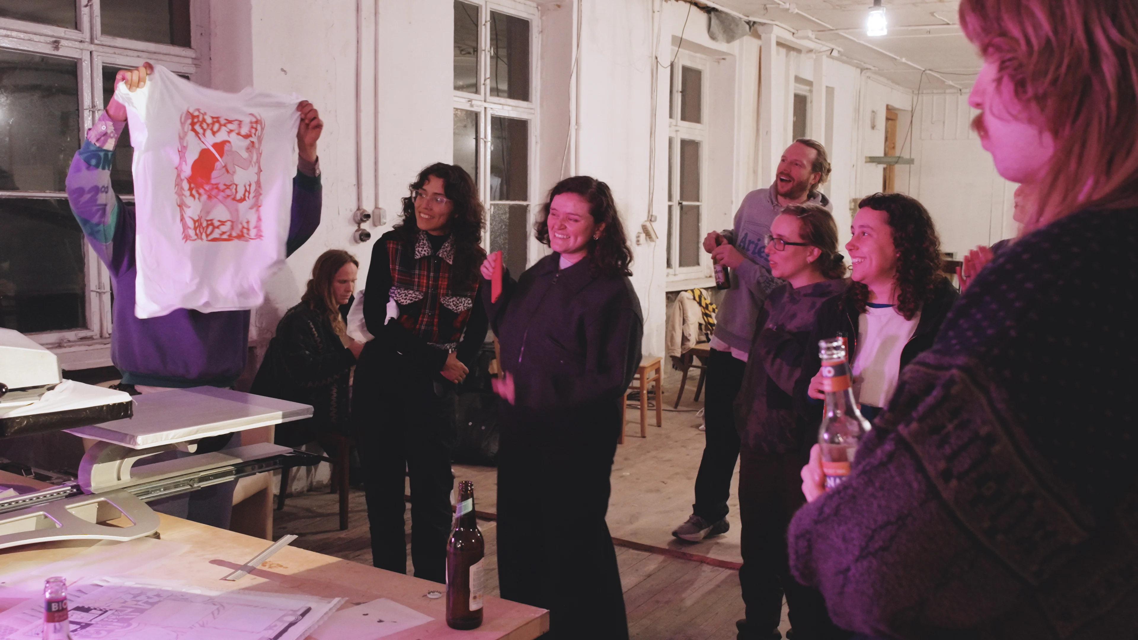 Print Party - Shirt präsentieren