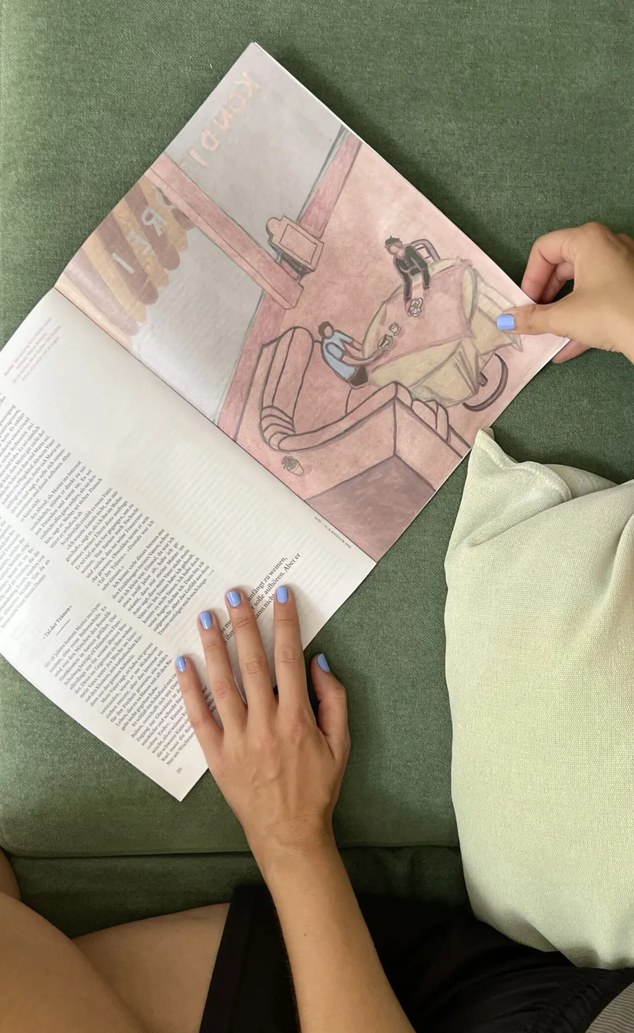 Das Magazin Sofa - Selina Ursprung