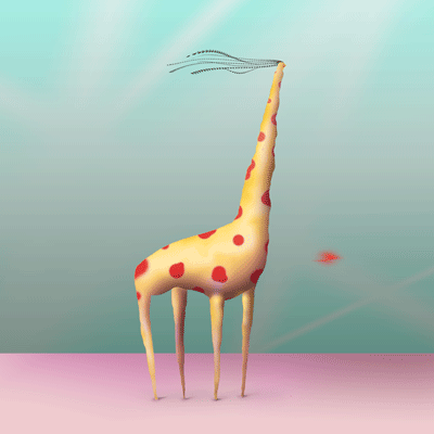 Rad Giraffe - Animation von Lukas W.