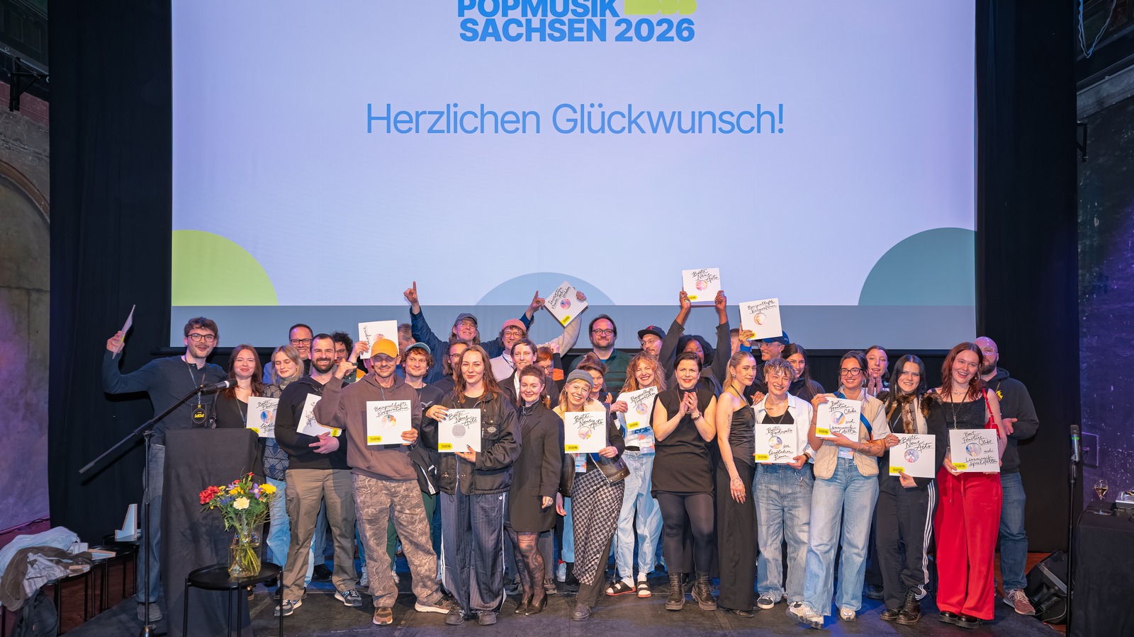 Wettbewerb Popmusik Sachsen 2026