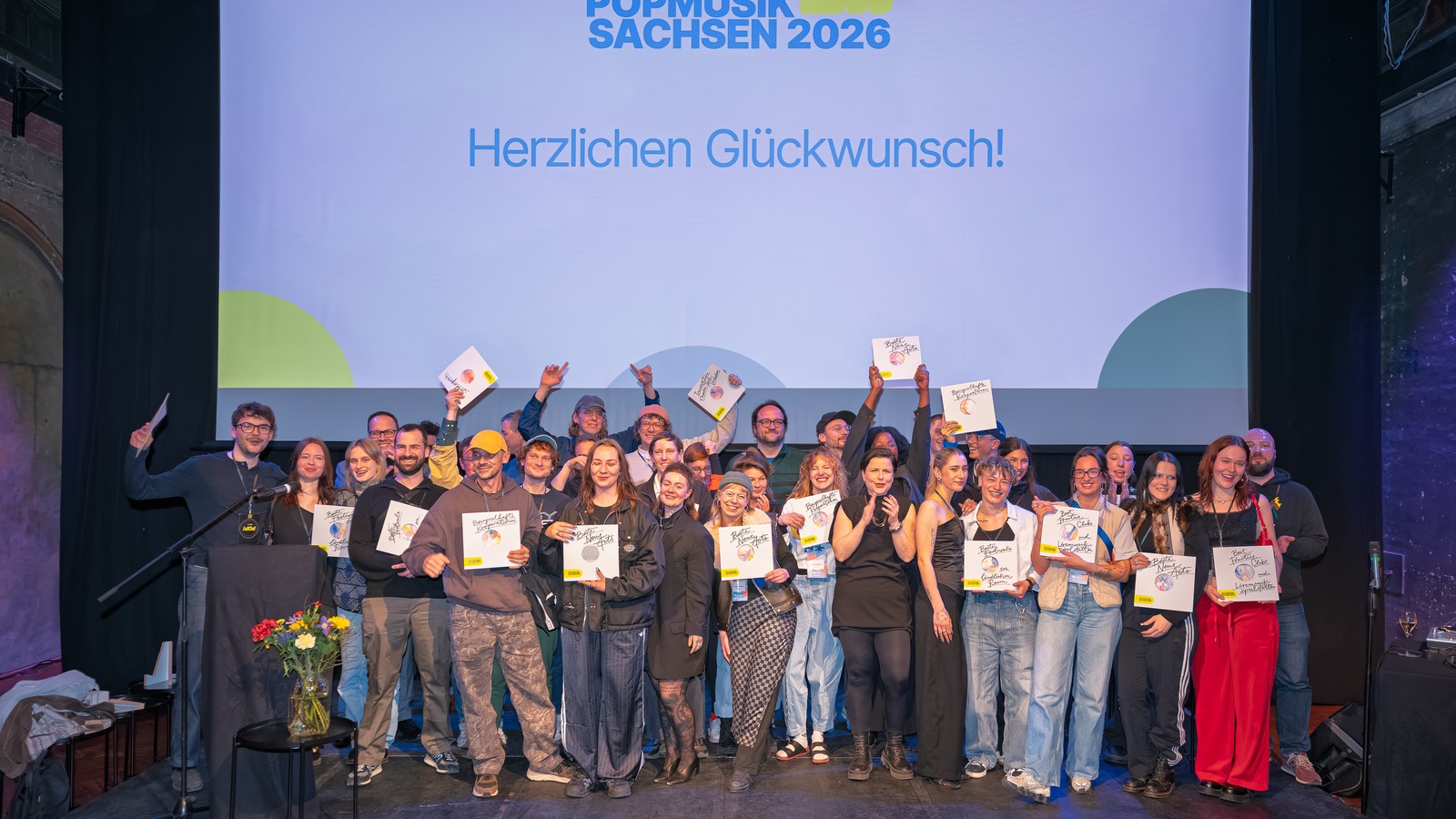 Wettbewerb Popmusik Sachsen 2026