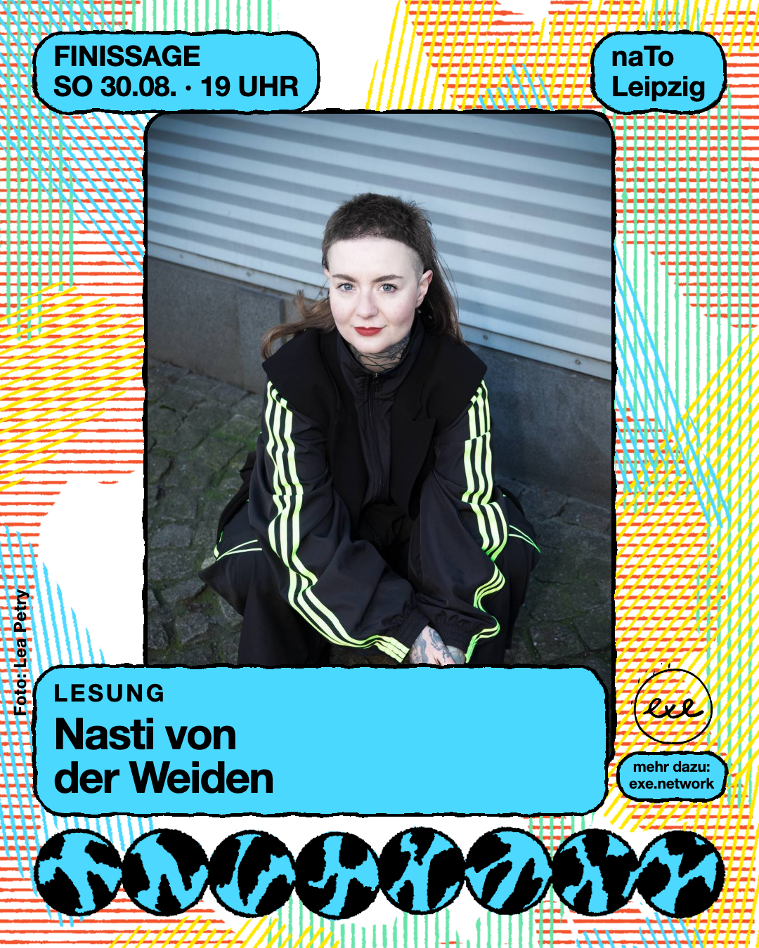 Lesung: Nasti von der Weiden, Foto Lea Petry
