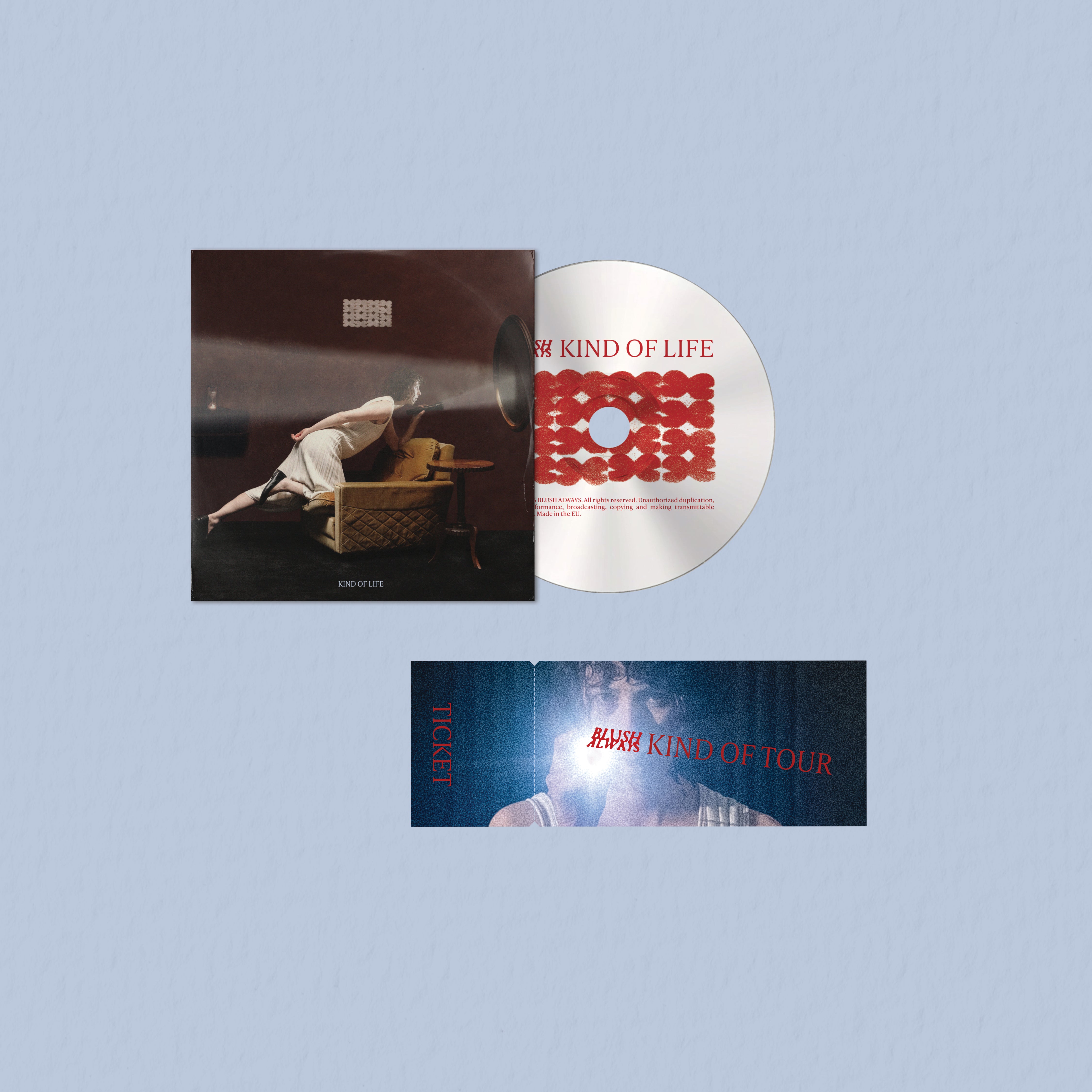 Blush Always - Kind Of Life CD + Ticket | Bundle