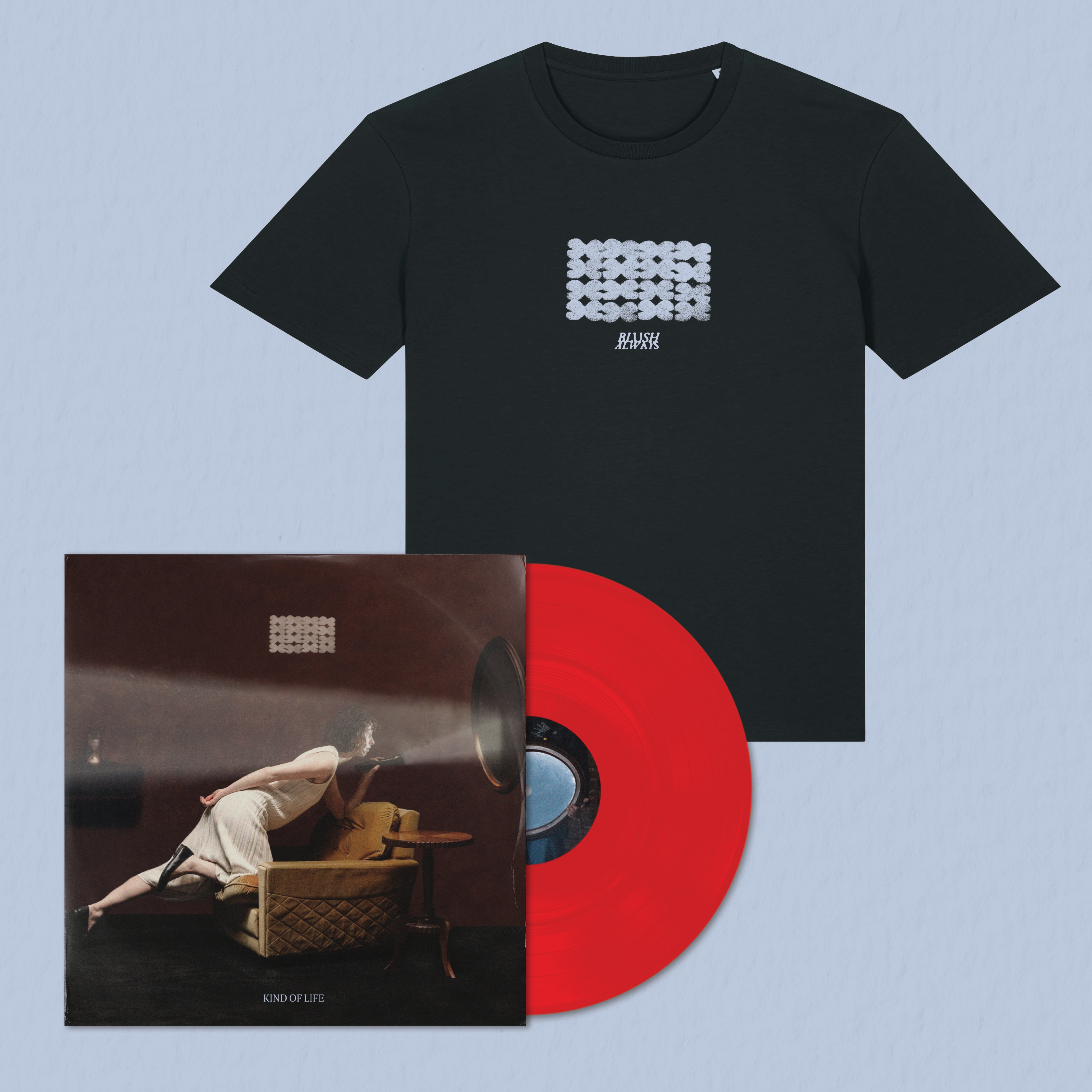 Blush Always - Motiv Shirt & Kind of Life Vinyl | Bundle