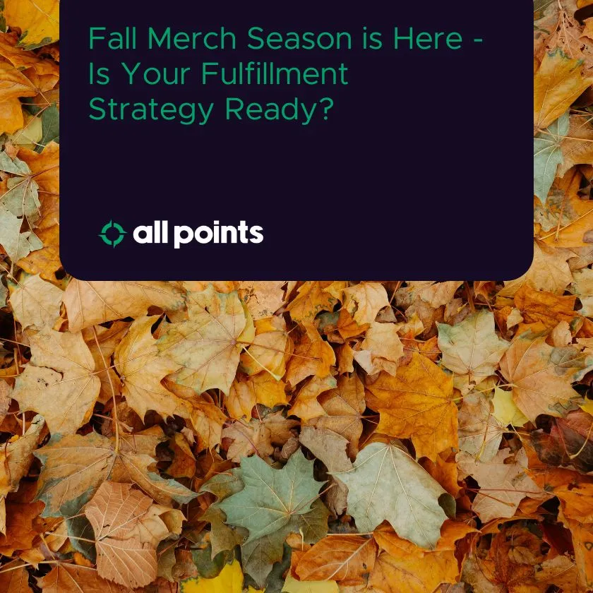 Fall Merch Season is Here - Is Your Fulfillment Strategy Ready?