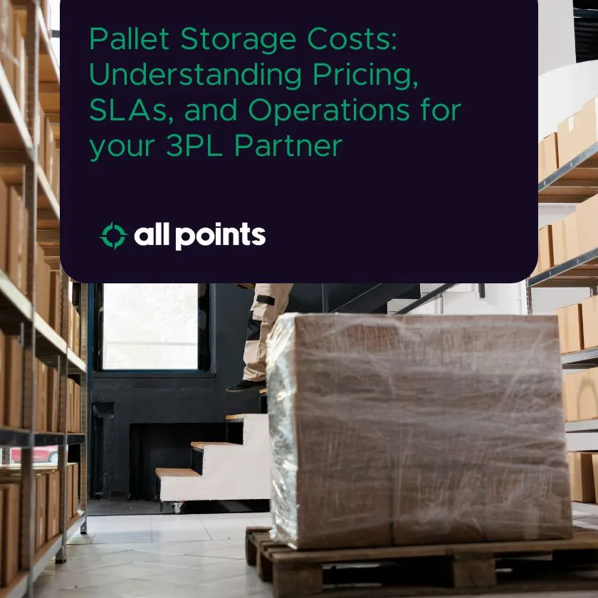 Pallet Storage Costs: Understanding Pricing, SLAs, and Operations for your 3PL Partner