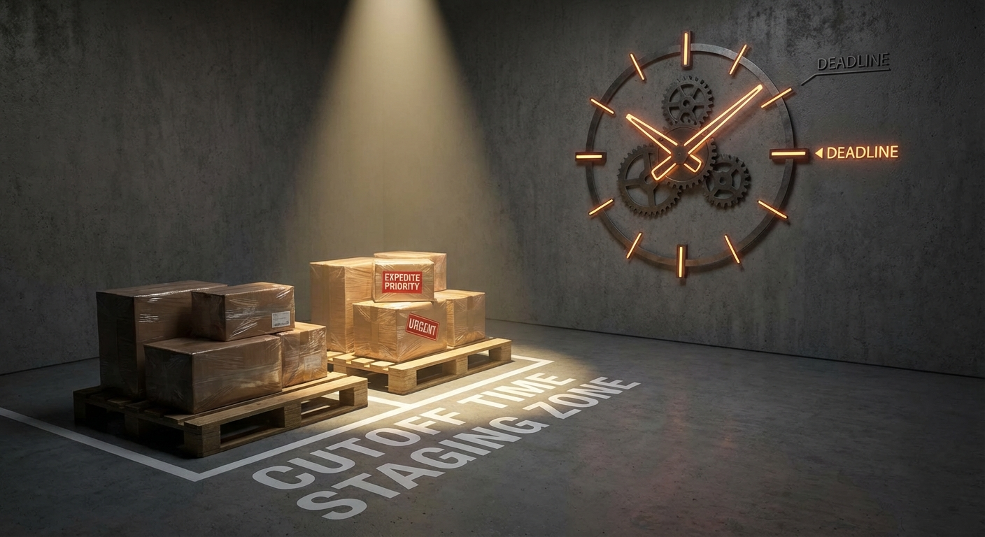 Risk mitigation planning for expedited shipping operations.