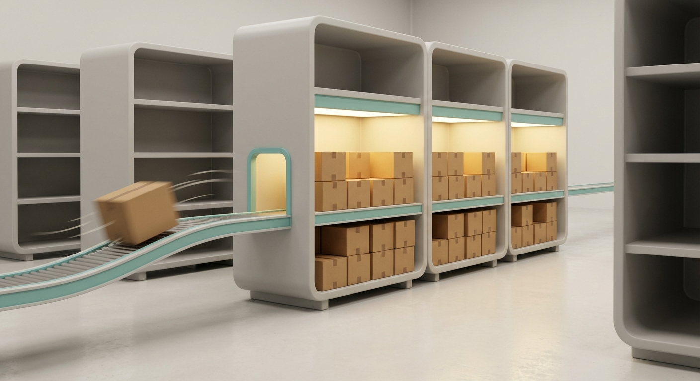 Fulfillment center inefficiencies audit map of pick, pack, and kitting flow