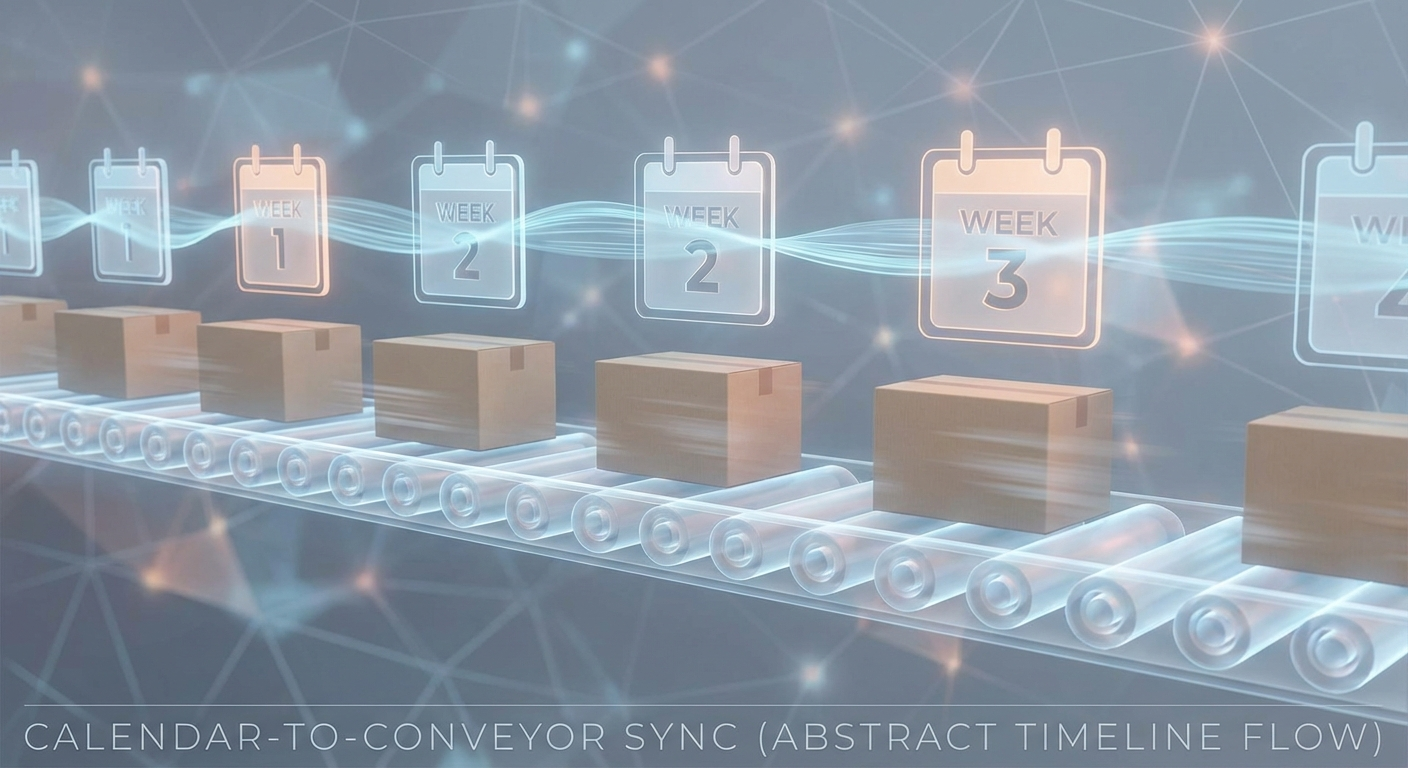 Aligning marketing calendars with fulfillment operations overview