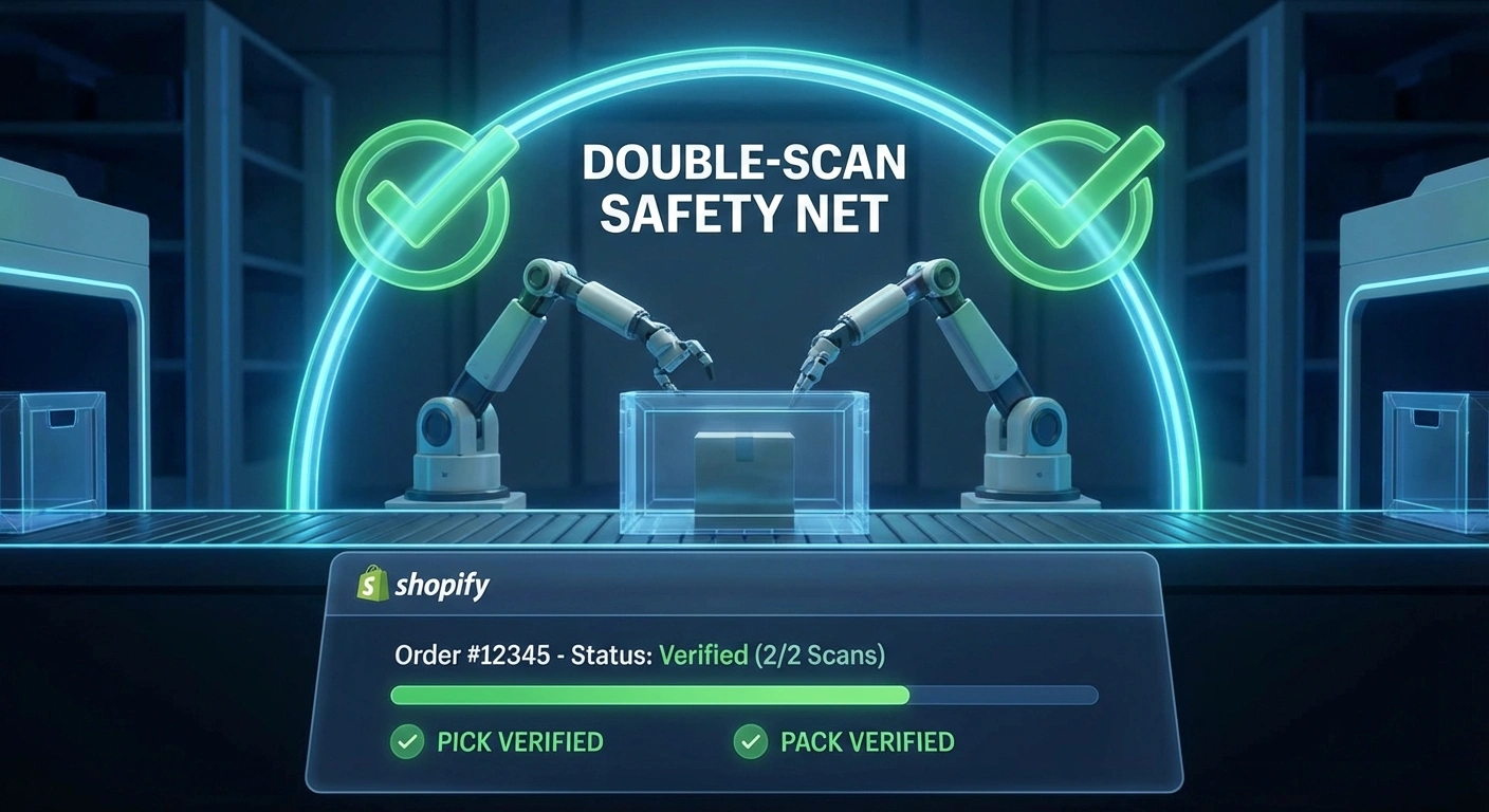 prevent warehouse errors in Shopify with clean SKU barcodes